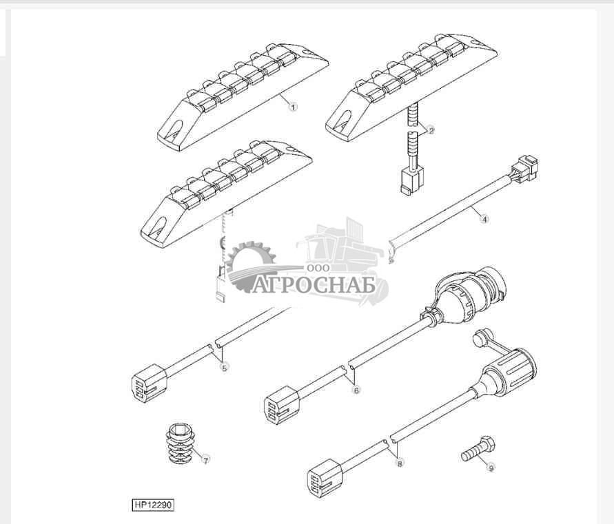 Комплект — сетевая розетка 